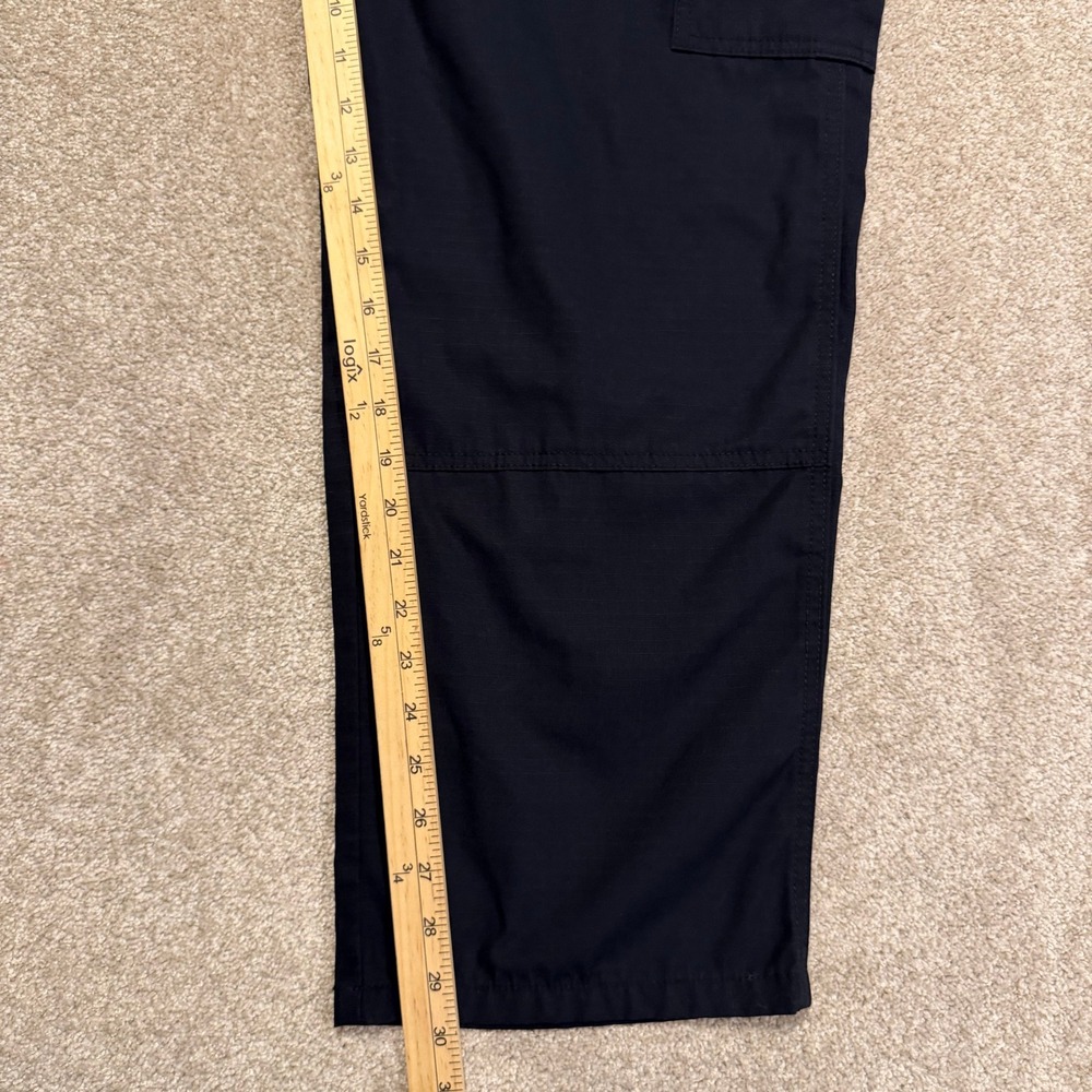 5.11 Tactical Cargo Pants Mens 38x30 Navy Blue Ripstop Multi-Pocket 74273-724 - Picture 7 of 8